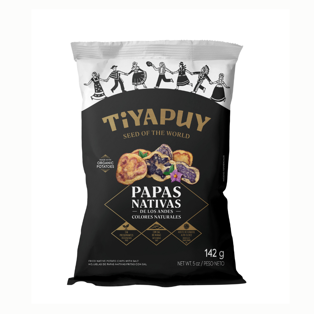 PAPA NATIVAS (PERUANAS DE COLORES) TIYAPUY  142GR