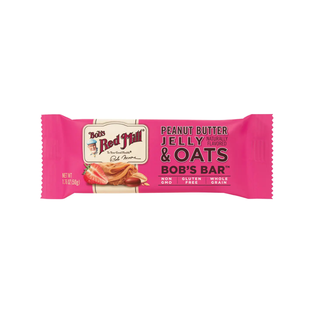 PEANUT BUTTER JELLY & OATS BOB'S BAR