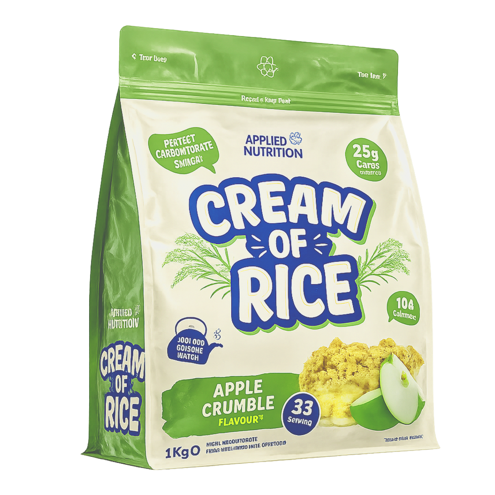 CREAM OF RICE APPLE CRUMBLE