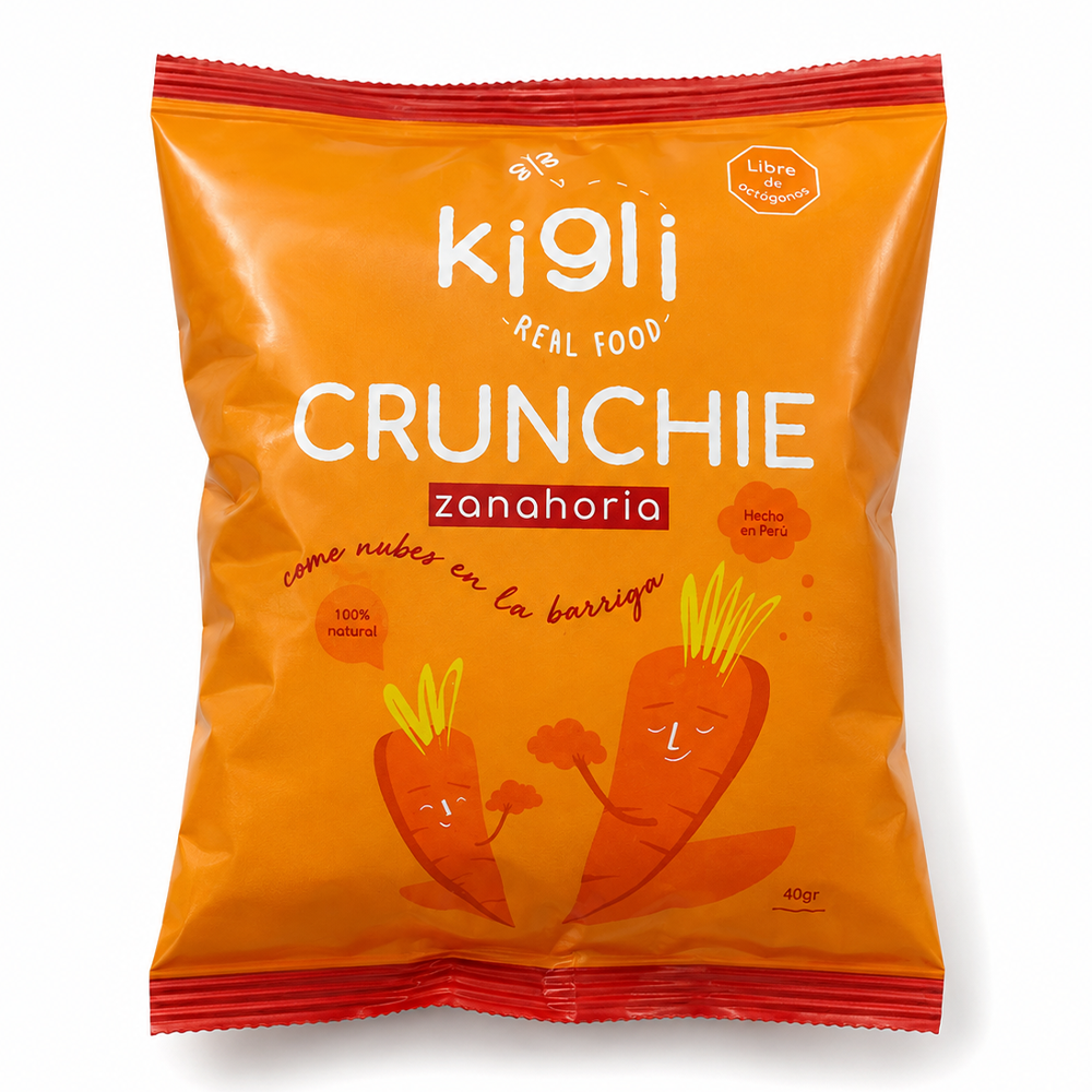 CRUNCHIE DE ZANAHORIA - KIGLI 40G