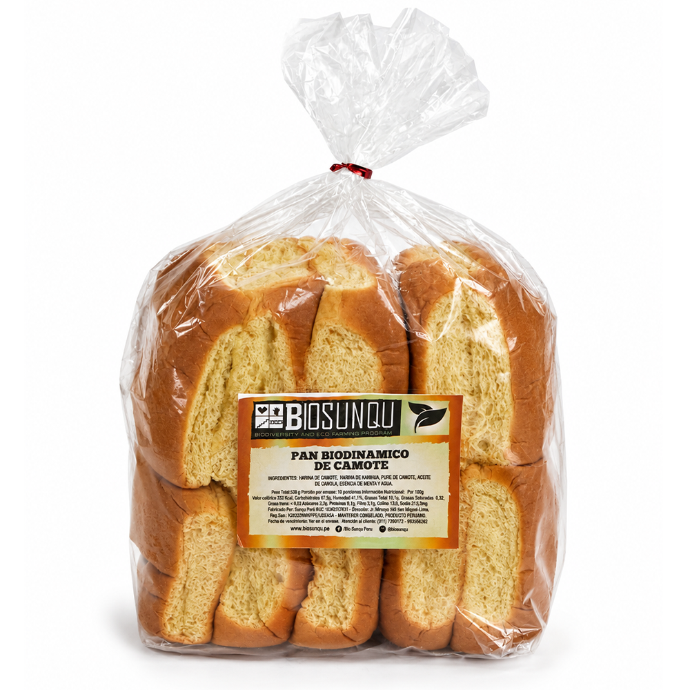 PAN DE CAMOTE - BIOSUNQU UND