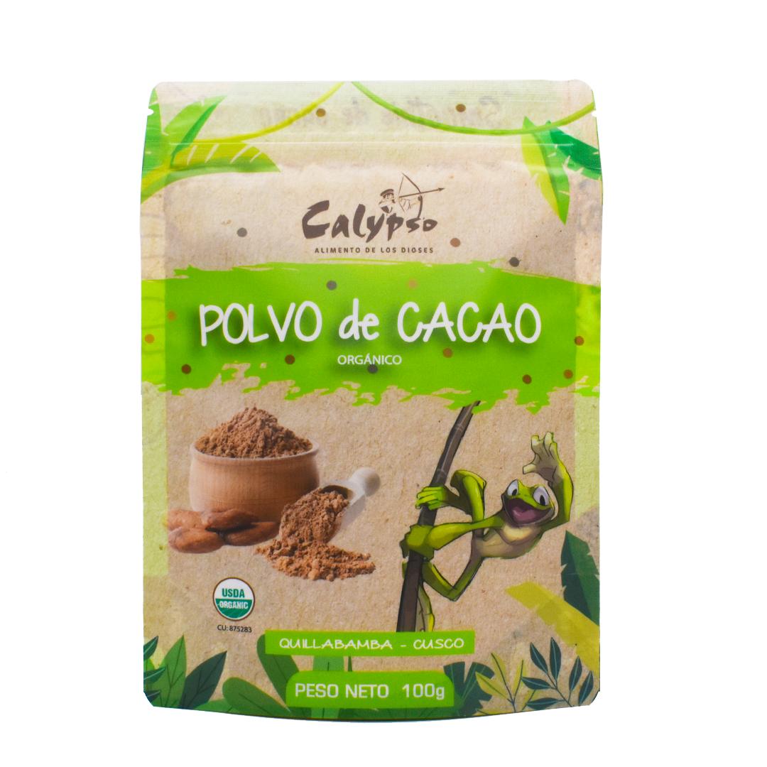 POLVO DE CACAO CALYPSO 100GR ORGÁNICO
