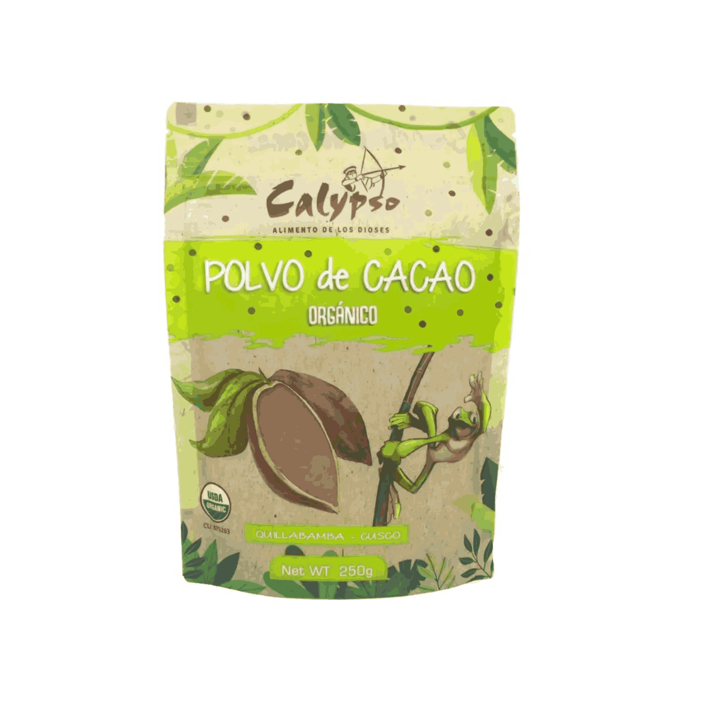 POLVO DE CACAO CALYPSO 250G ORGANICO