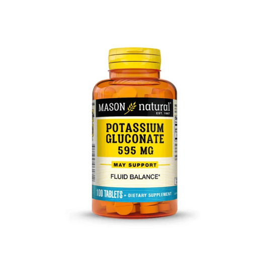 POTASSIUM GLUCONATE 595 MG MASON NATURAL
