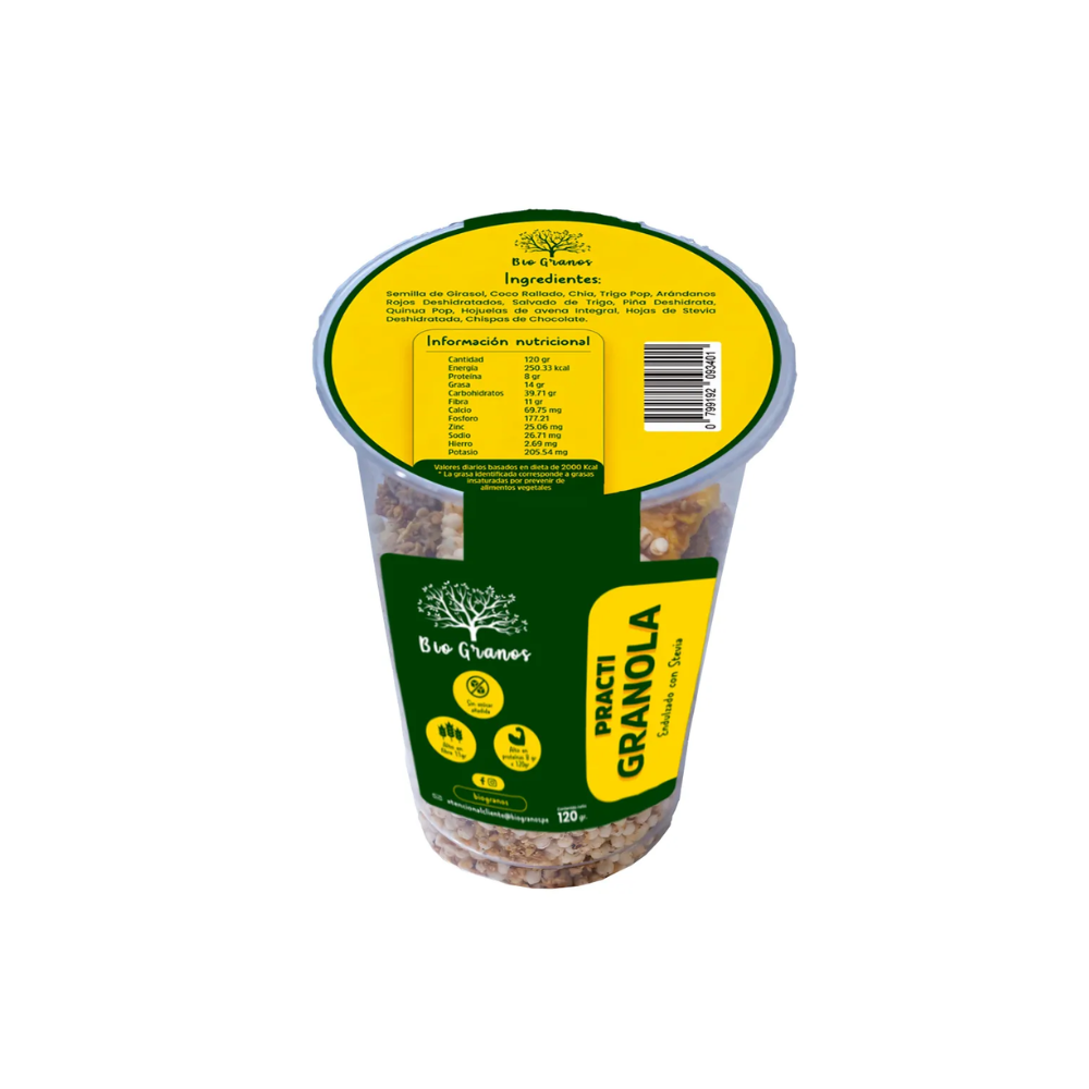 PRACTI GRANOLA BIO GRANOS