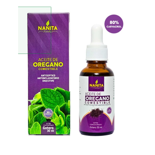 ACEITE DE ORÈGANO COMESTIBLE X 30ML-NANITA