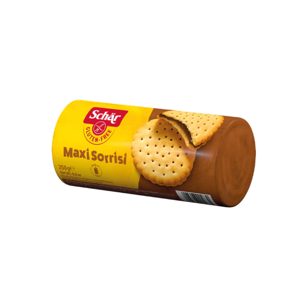 GALLETAS MAXI SORRISI S/G PQTE 250GR-SCHAR