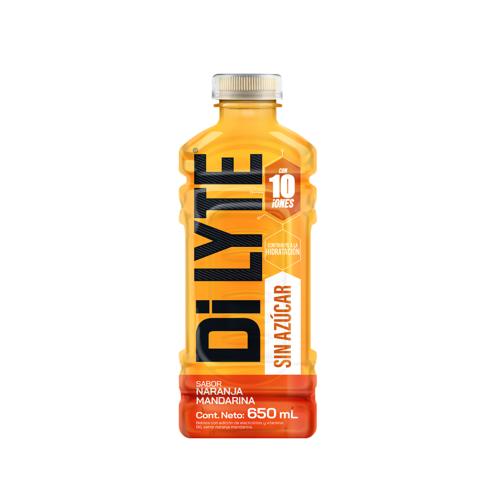 DILYTE SABOR NARANJA MANDARINA SIN AZÚCAR 650 ML
