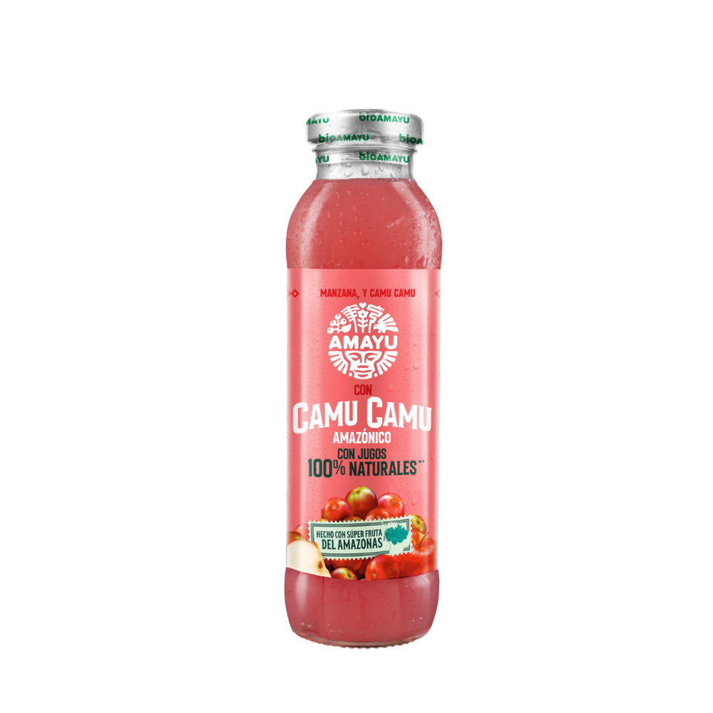 BIO CAMU CAMU VIDRIO NO RETORNABLE 300 ML 6-BIO AMAYU