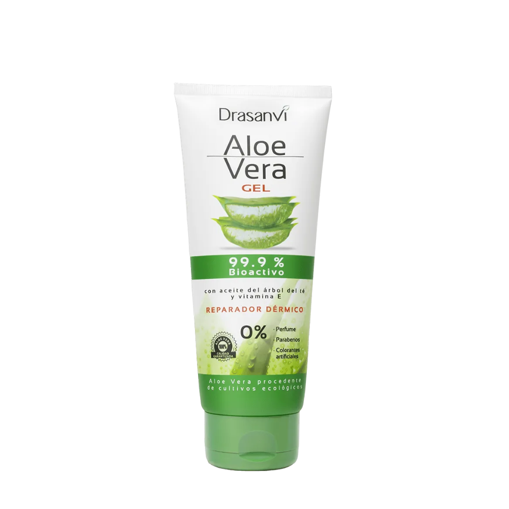 GEL ALOE VERA CON ACEITE DEL ÁRBOL DEL TÉ Y VITAMINA E-DRASANVI