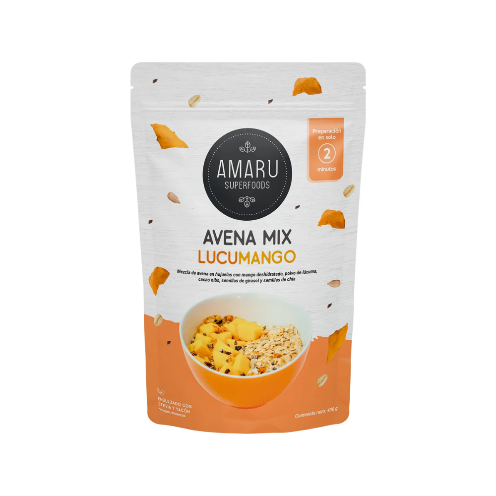 AVENA MIX LUCUMANGOX 400GR-AMARU