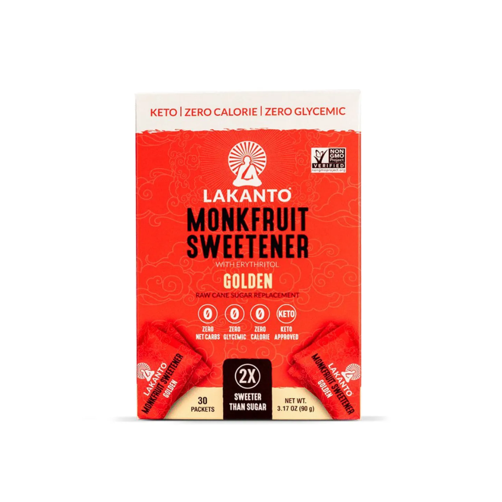 LAKANTO MONKFRUIT SWEETENER GOLDEN.-LAKANTO