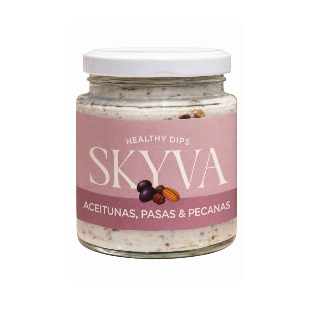 DIP ACEITUNA PASAS Y PECANAS COMPARTIR 220GR-SKYVA