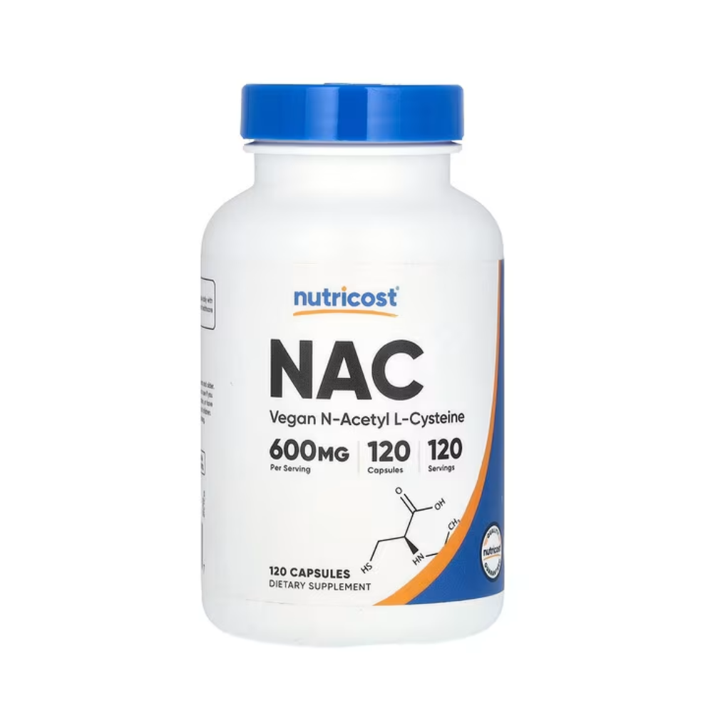 NAC VEGAN N -ACETYL L -CYSTEINE 600MG X 120 CAP