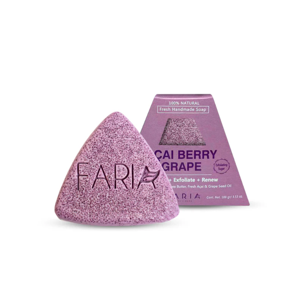 JABON FACIAL ACAI BERRY-FARIA NATURALS