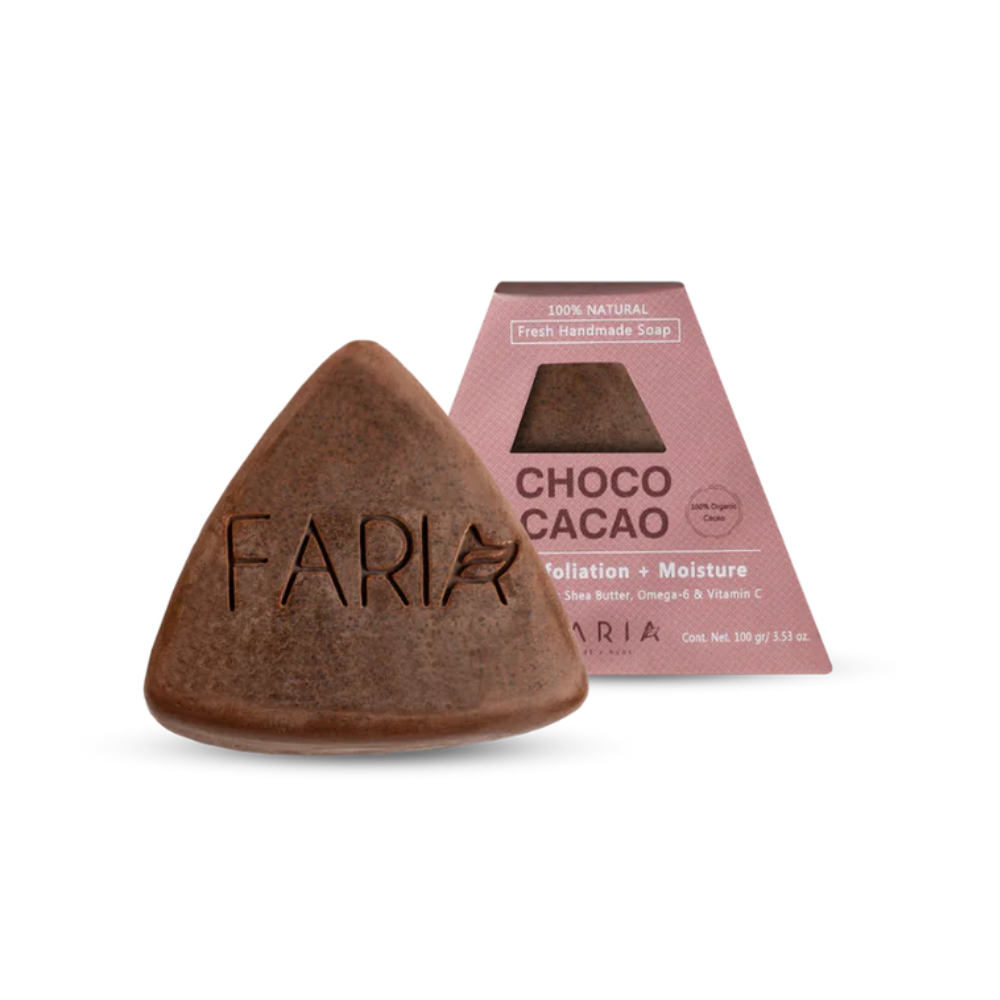 JABON FACIAL CHOCO CACAO-FARIA NATURALS