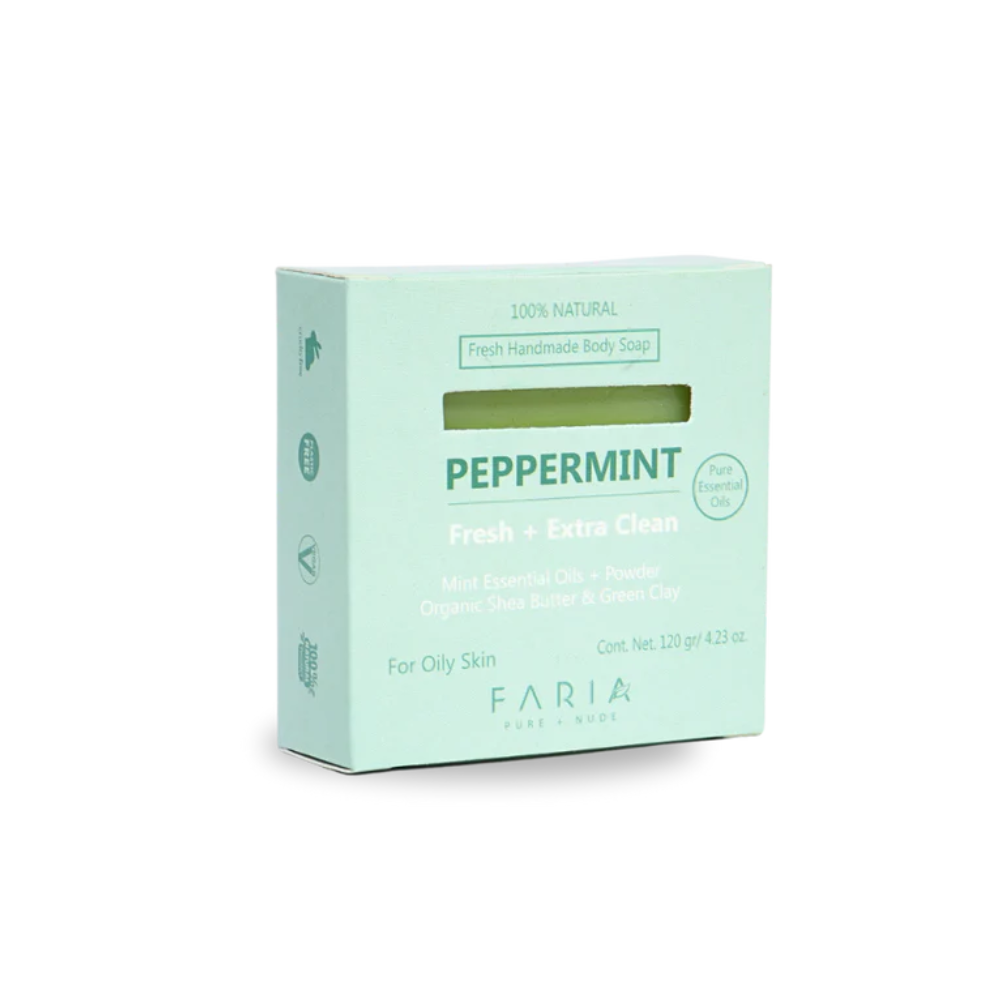 JABON CORPORAL BERGAMOT MINT-FARIA NATURALS