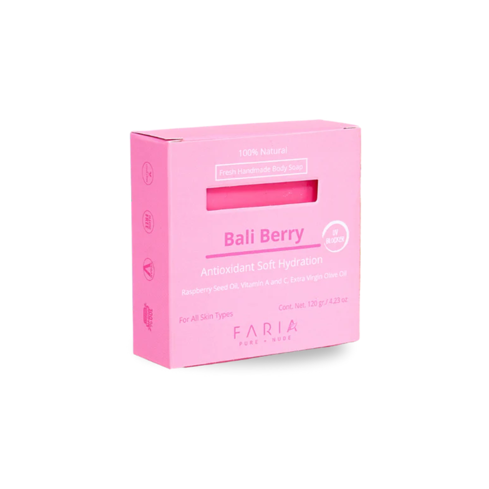 JABON CORPORAL TROPICAL BERRIES-FARIA NATURALS