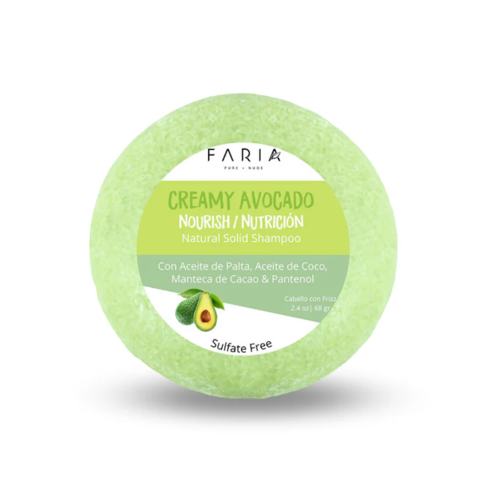 SHAMPOO CREAMY AVOCADO-FARIA NATURALS