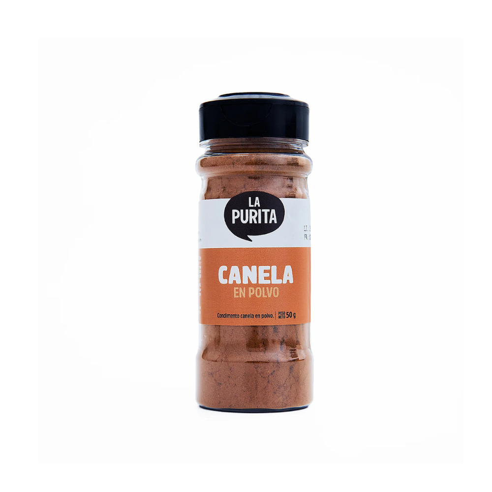CANELA EN POLVO BOTELLITA 50GR- LA PURITA