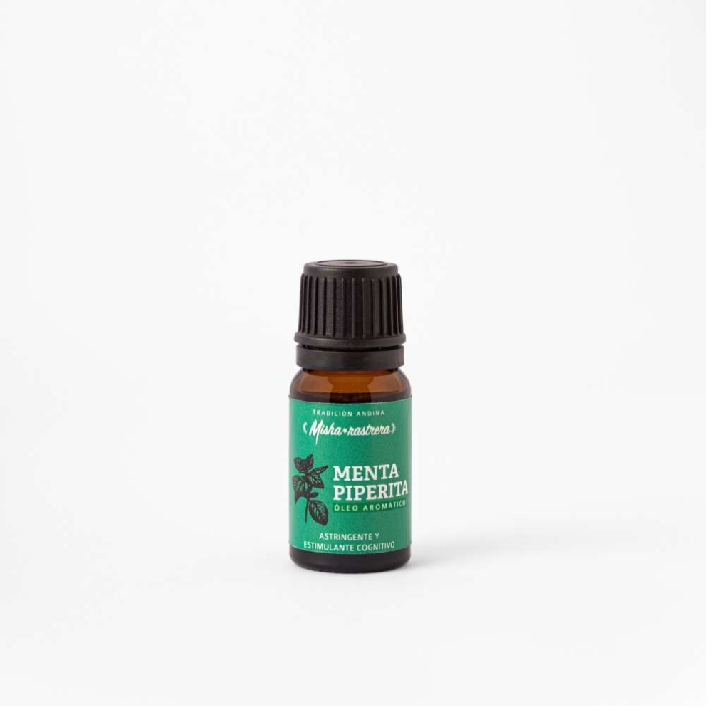 ÓLEO MENTA PIPERITA FRASQUITO 10ML-MISHA RASTRERA