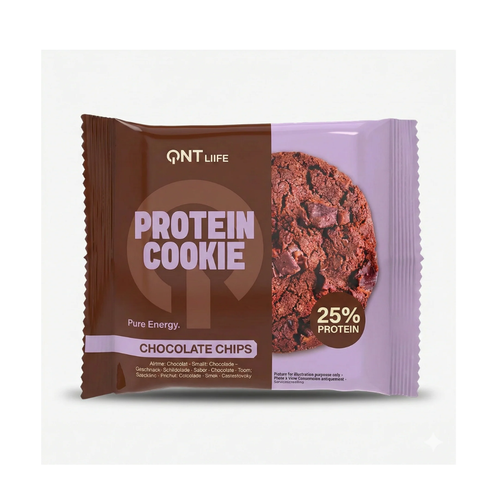Protein Cookie 60g Chocolate Chips-QNT