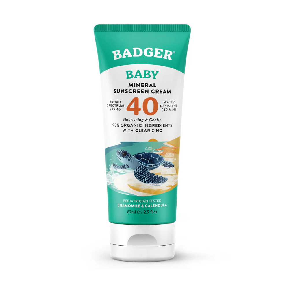 BABY SUNSCREEN BADGER SPF 40 - 2.9OZ