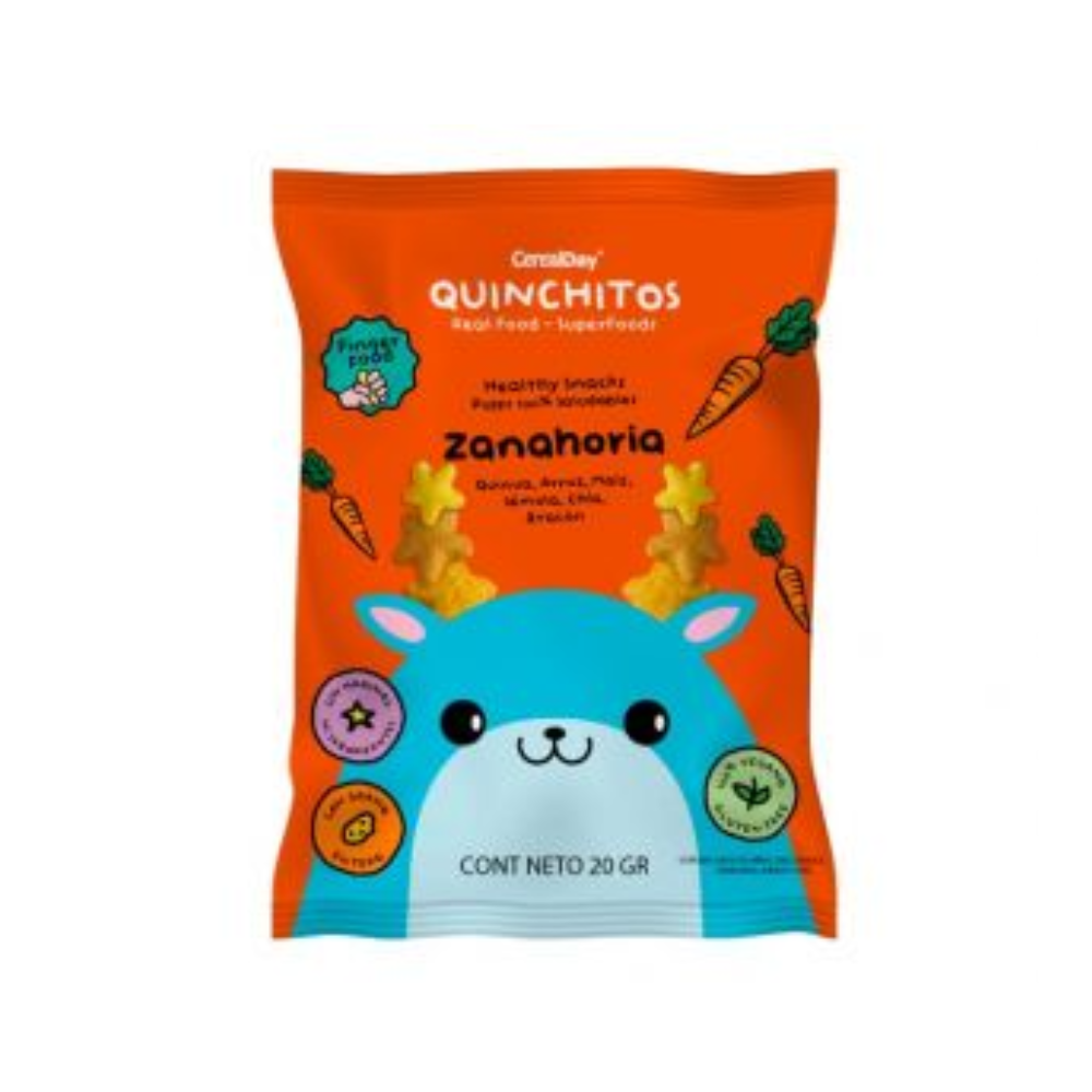 QUINCHIITOS PUFFS ZANAHORIA 20 MG.