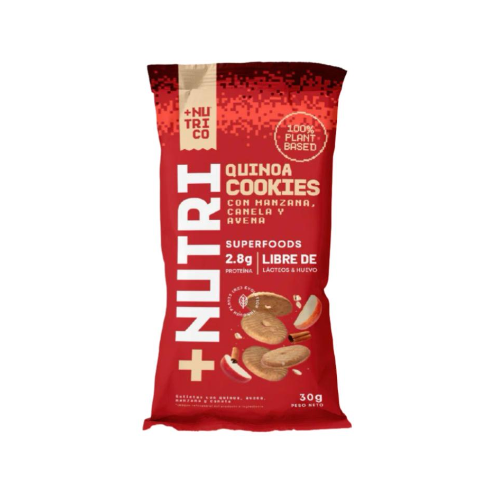Quinoa Apple cinamon oatmeal 180g-Nutri co