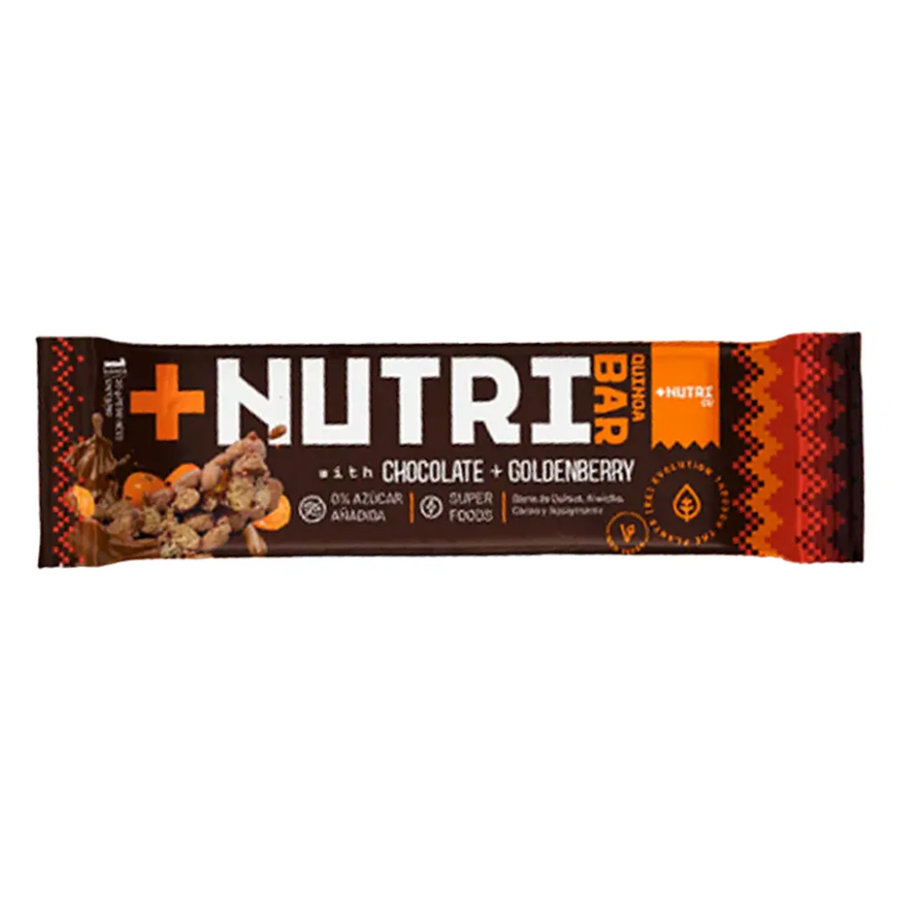 Quinoa Bar con Aguaymanto y chocolate 100g-NUTRI CO