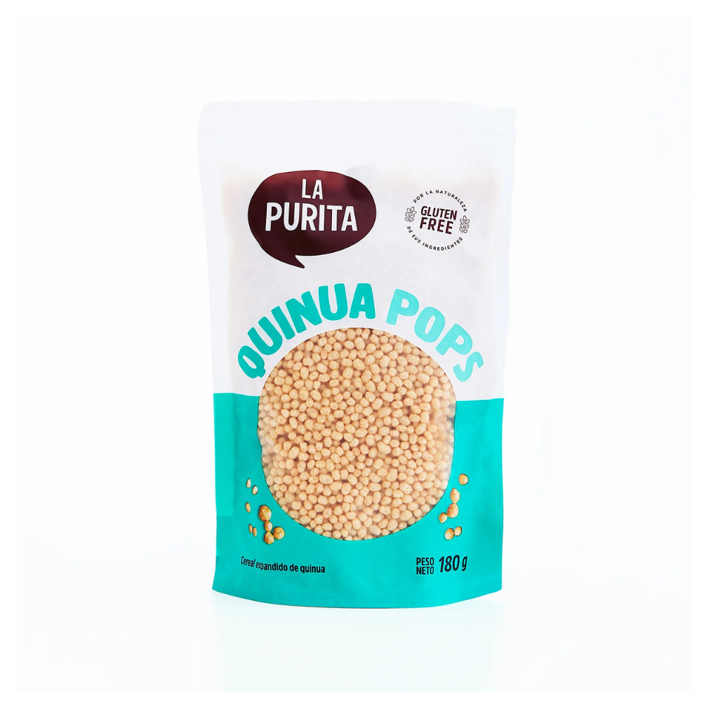 QUINUA POP PQTE 180 GR-LA PURITA
