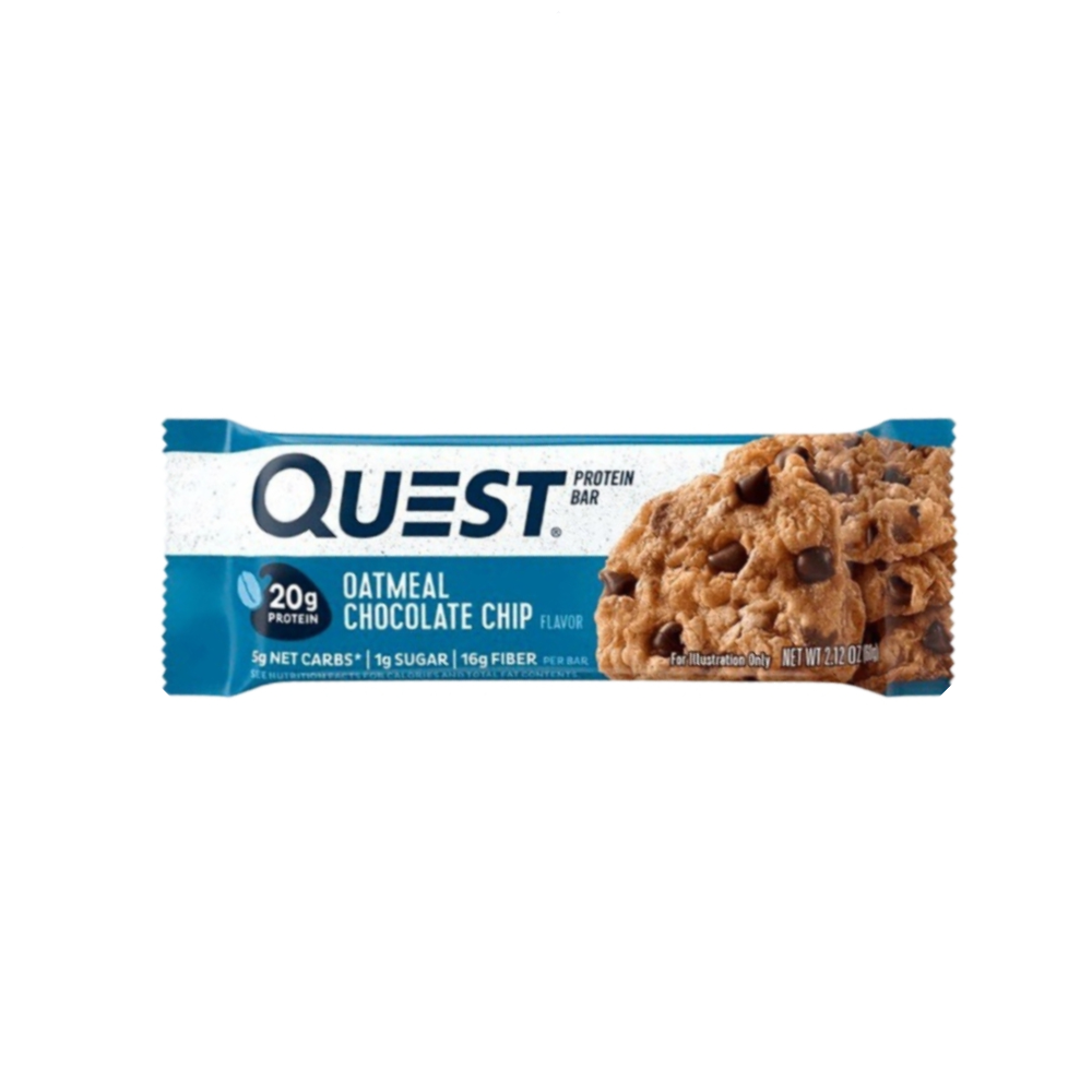QUEST BAR 60 G OATMEAL CHOCOLATE CHIP - QUEST