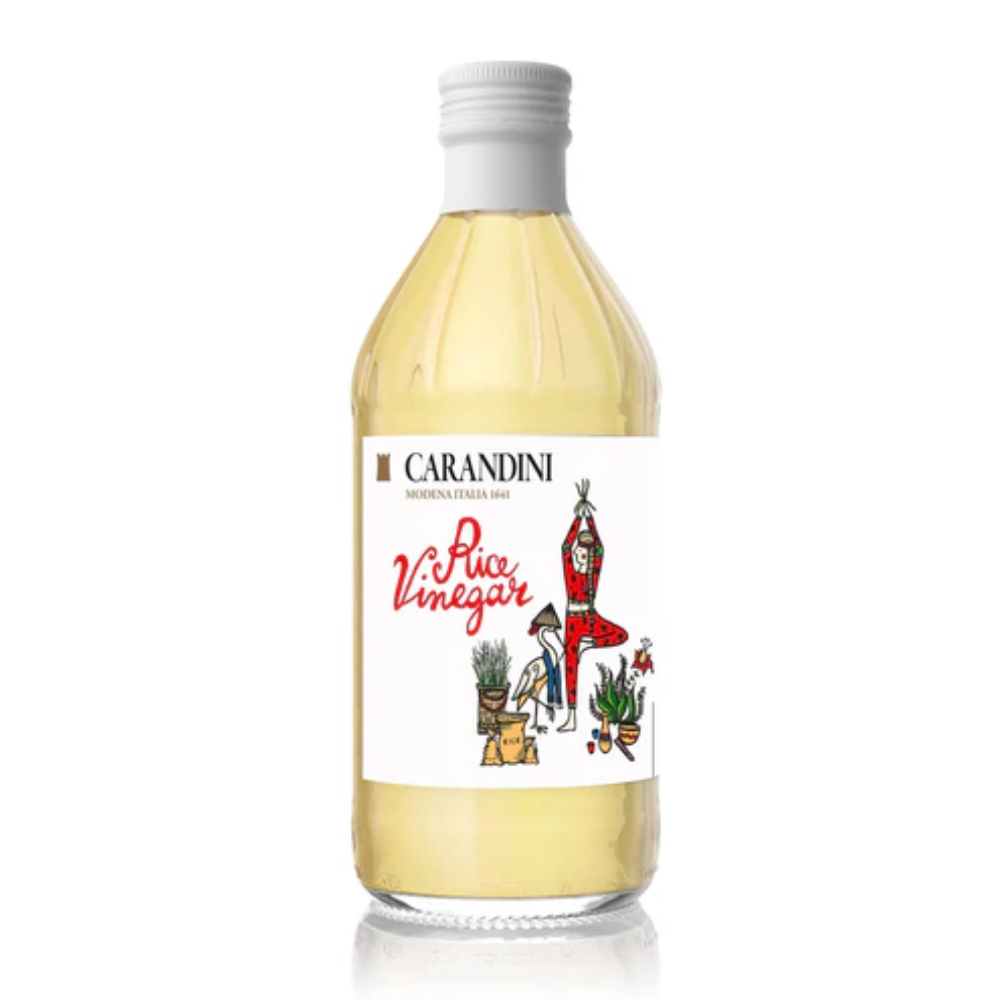 VINAGRE DE ARROZ TAPA BLANCA 500 ML-CARANDINI