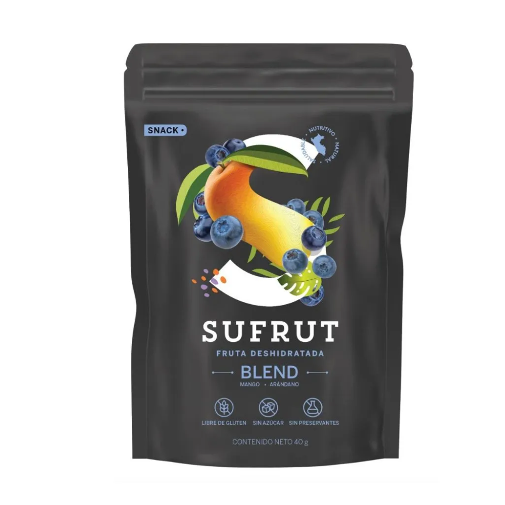 BLEND  (MANGO Y ARANDANOS) 40GR-SUFRUT
