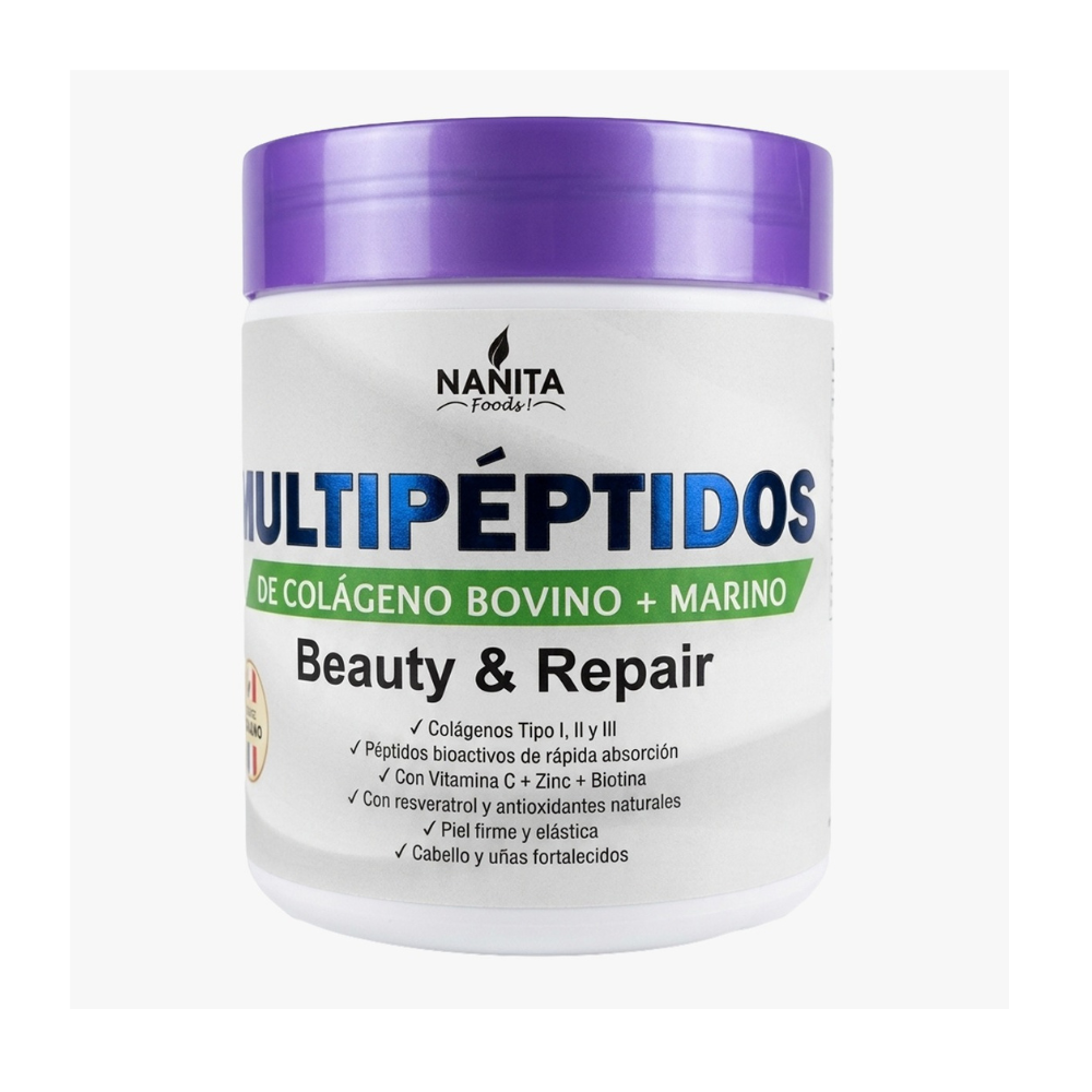COLAGENO MULTIPEPTIDOS 350G -NANITA FOODS