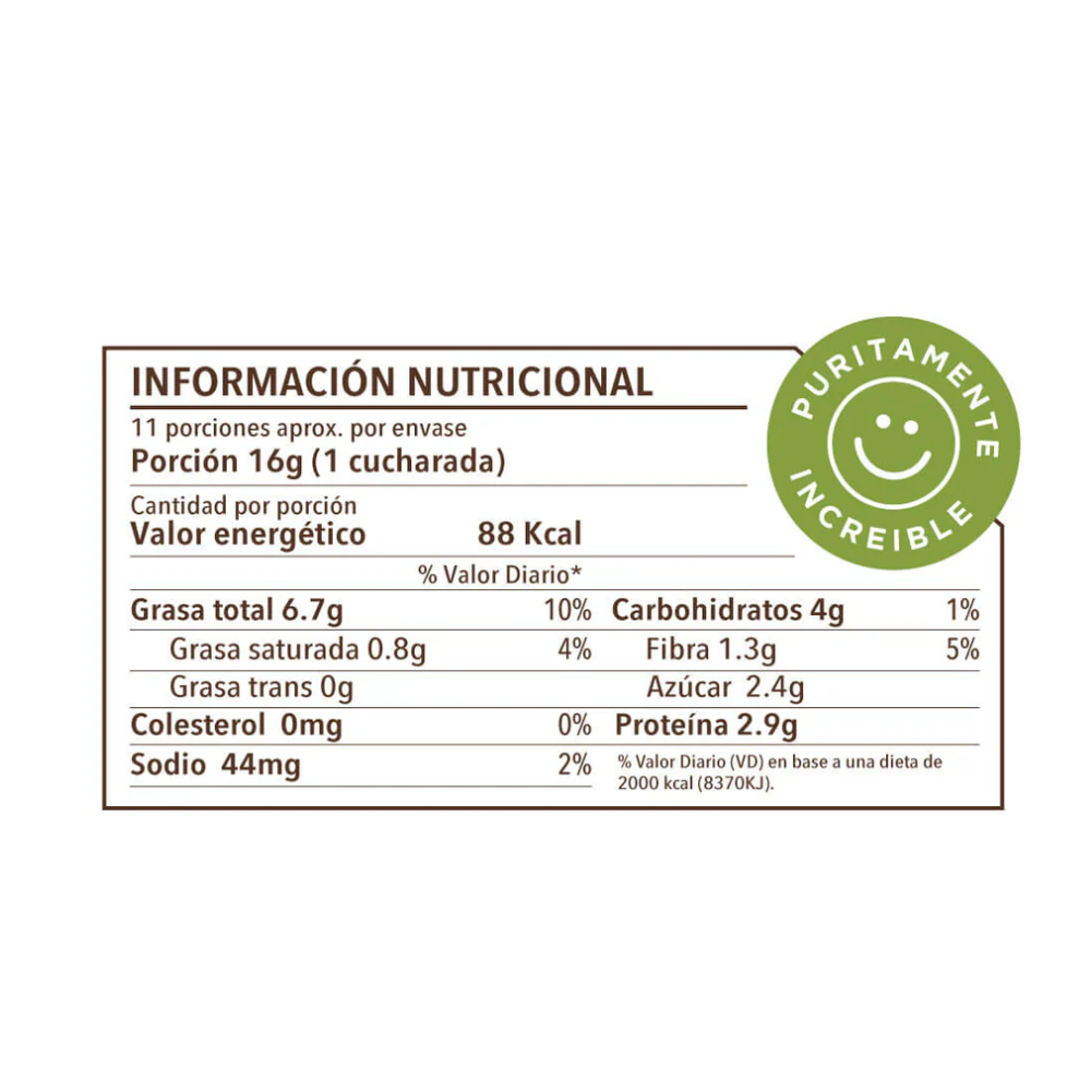 MANTEQUILLA DE PISTACHOS 170GR-LA PURITA