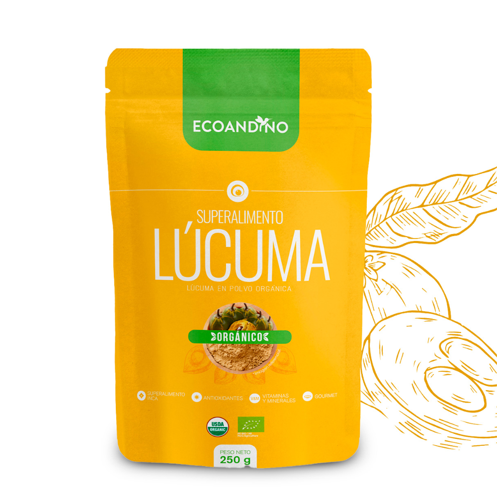 SUPERALIMENTO LÚCUMA EN POLVO ECOANDINO