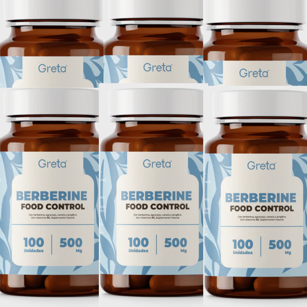 PACK X6 BERBERINA FOOD CONTROL