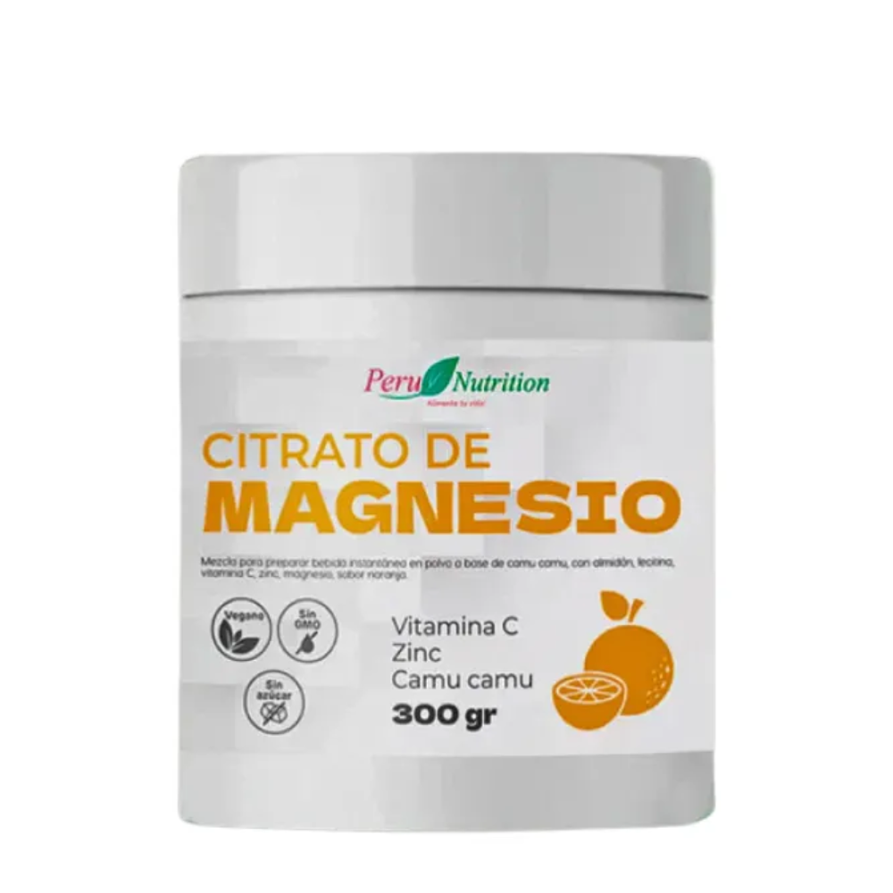 CITRATO DE MAGNESIO 300GR-PERU NUTRITION