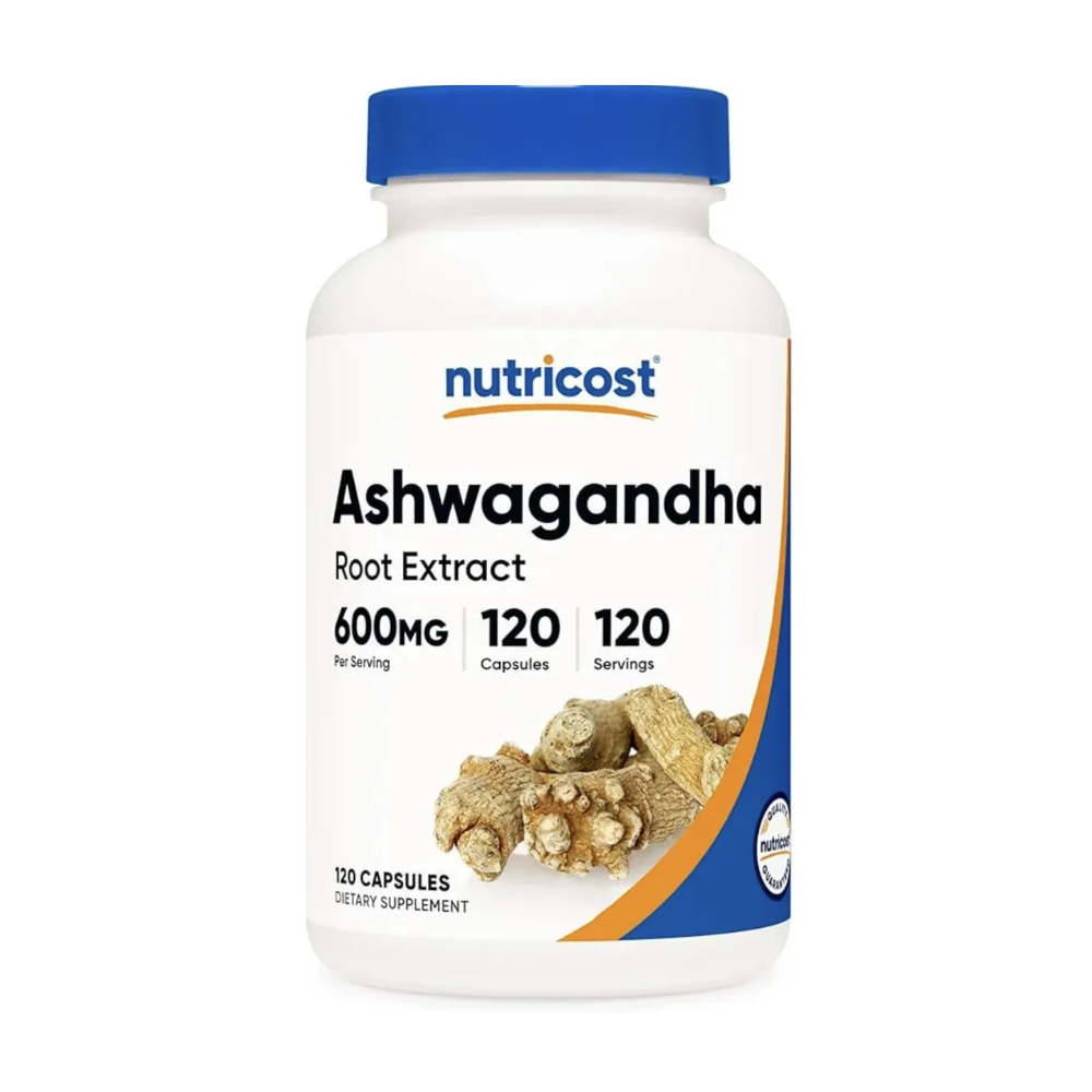 ASHWAGANDHA ROOT CAPSULES (600MG) X 120 CAP-NUTRICOST
