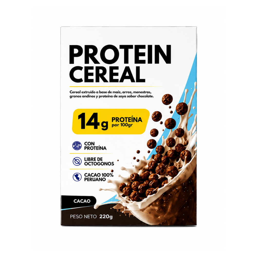 CEREAL PROTEICO CHOCOLATE 220G-PROTEINFOOD