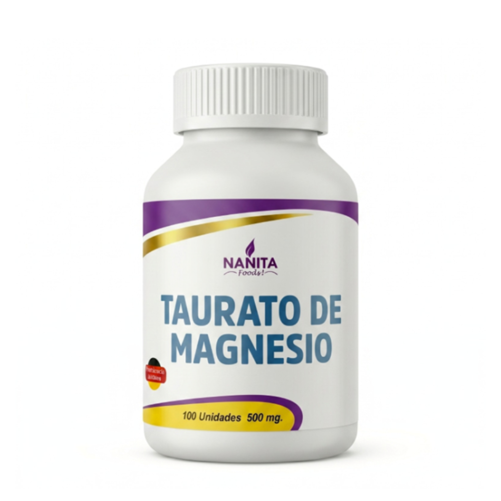 TAURATO DE MAGNESIO 100CAP-NANITA