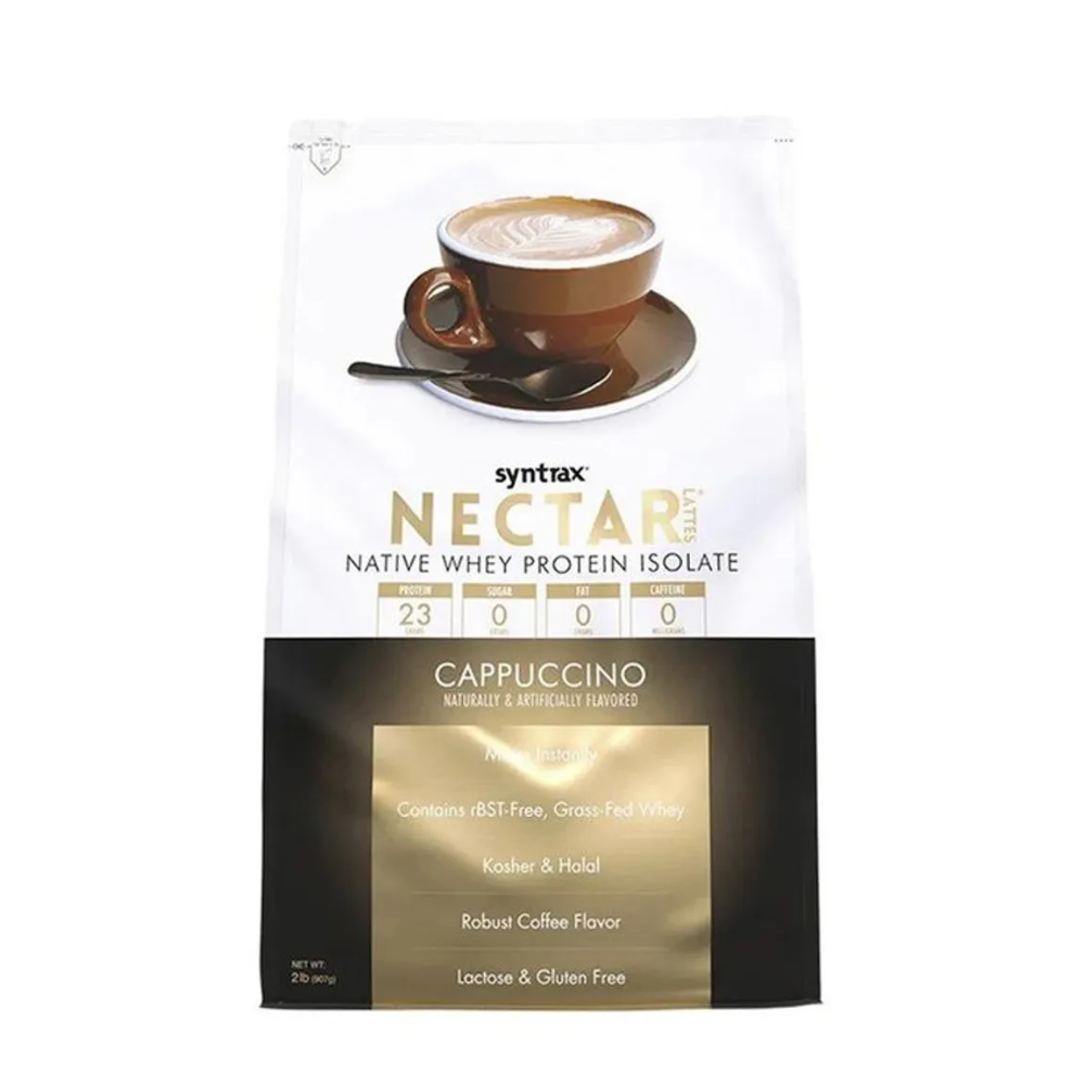 NECTAR NATIVE WHEY PROTEIN ISOLATE CAPPUCCINO.-SYNTRAX