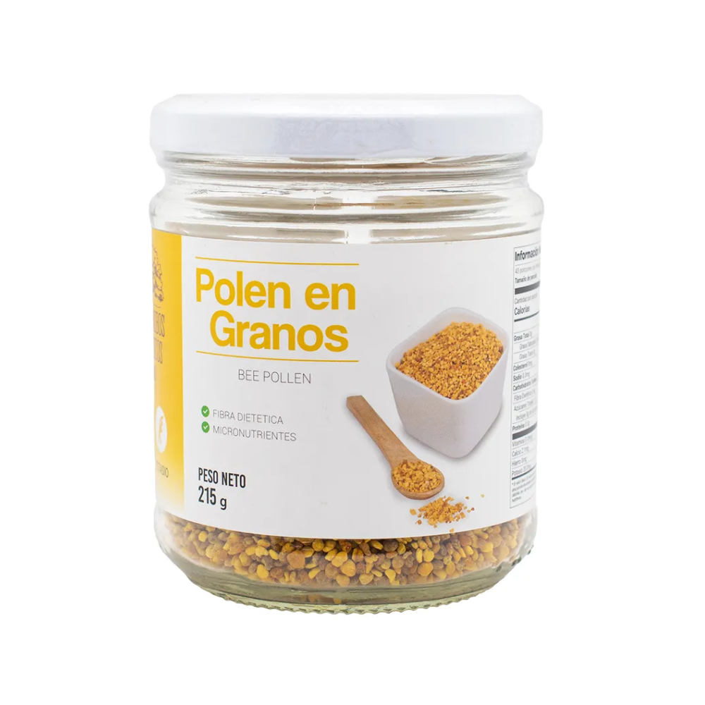 POLEN EN GRANOLA 115G-ALGARROBOS ORGÁNICOS