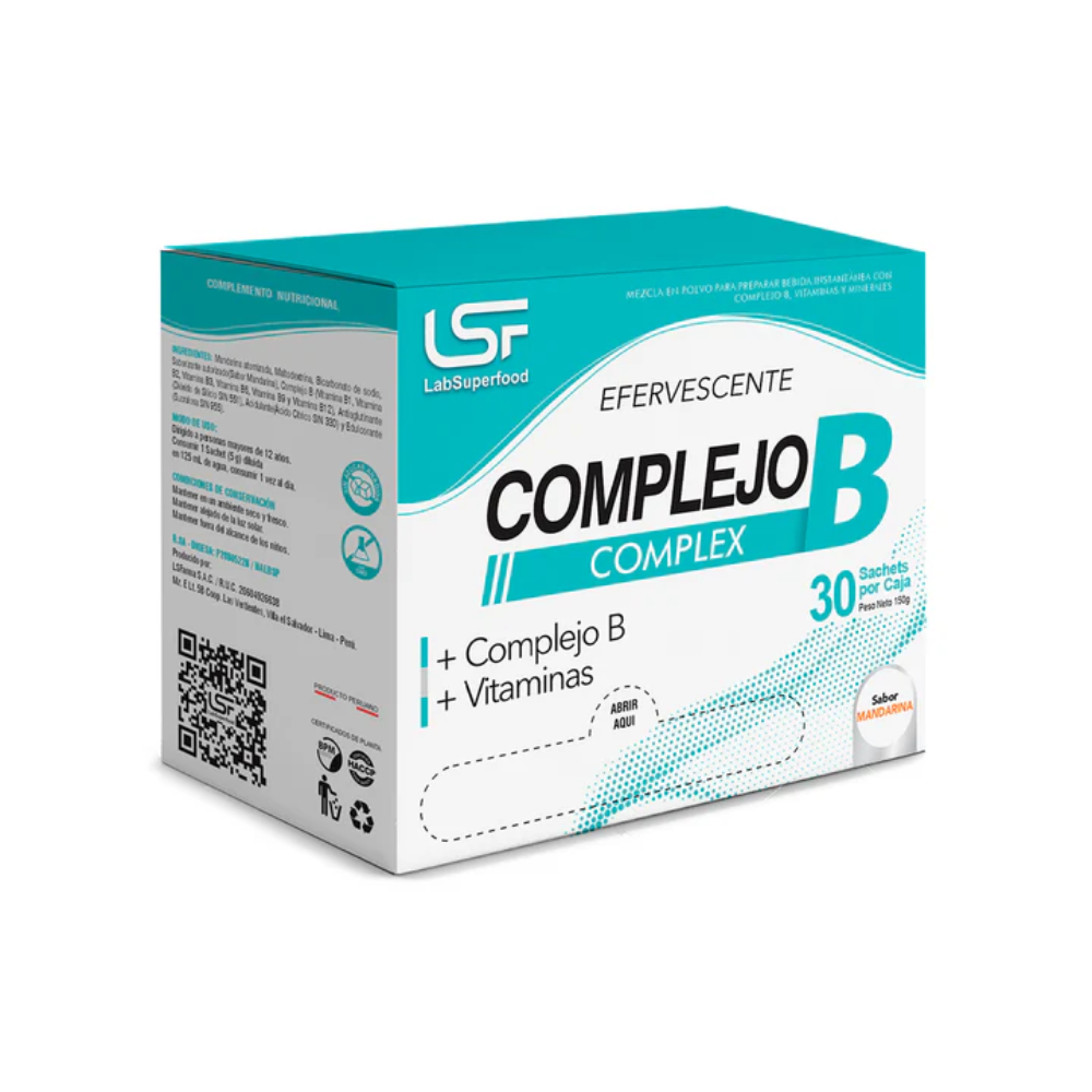 COMPLEJ B COMPLEX 5GR CAJA X 30 SACHETS-AMAYUYA