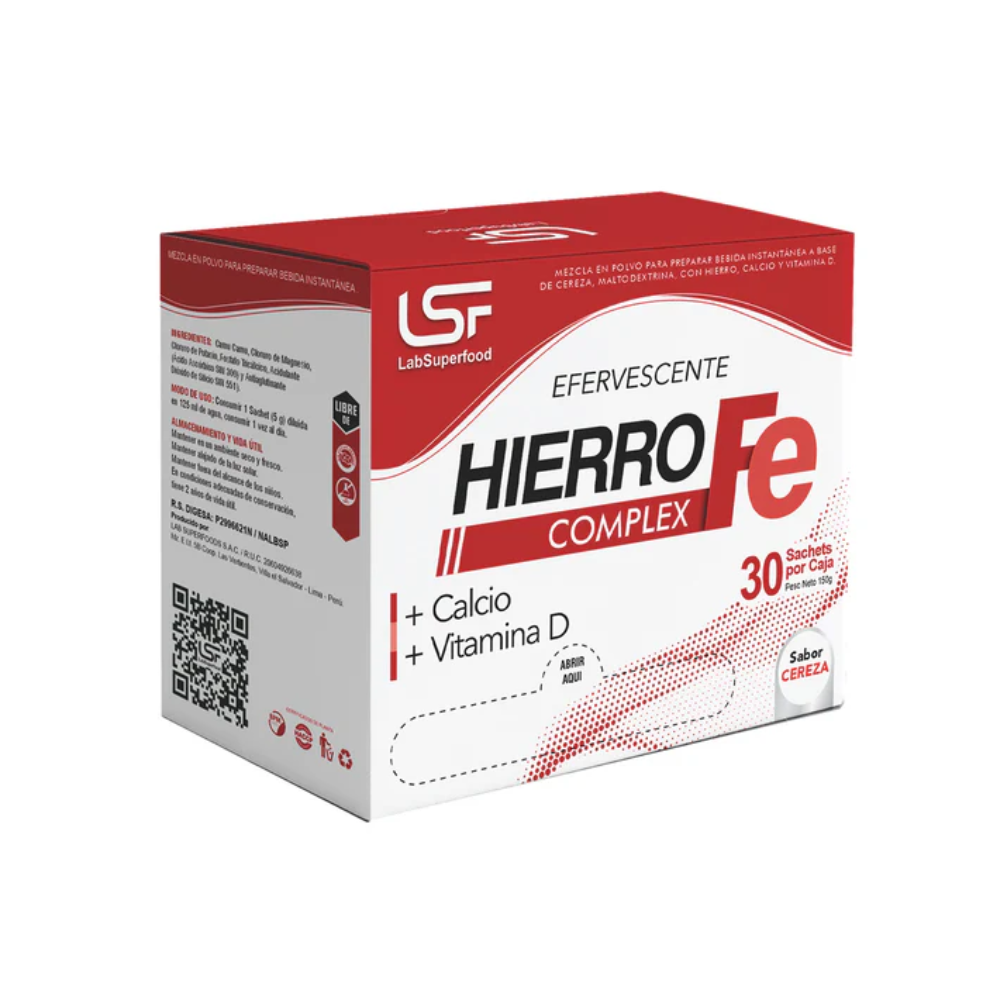 HIERRO COMPLEX 5GR CAJA X 30 SACHETS-AMAYUYA