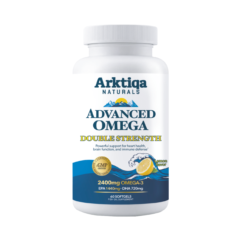 OMEGA 3  ADVANCED DOUBLE STRENGTH 2400MG-ARKTIQA