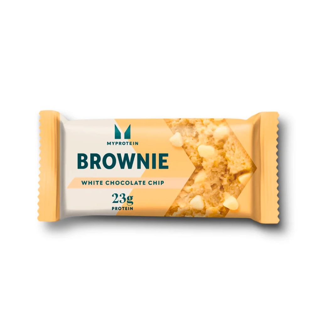 BROWNIE DE PROTEINA WHITE CHOCOLATE -MyProtein