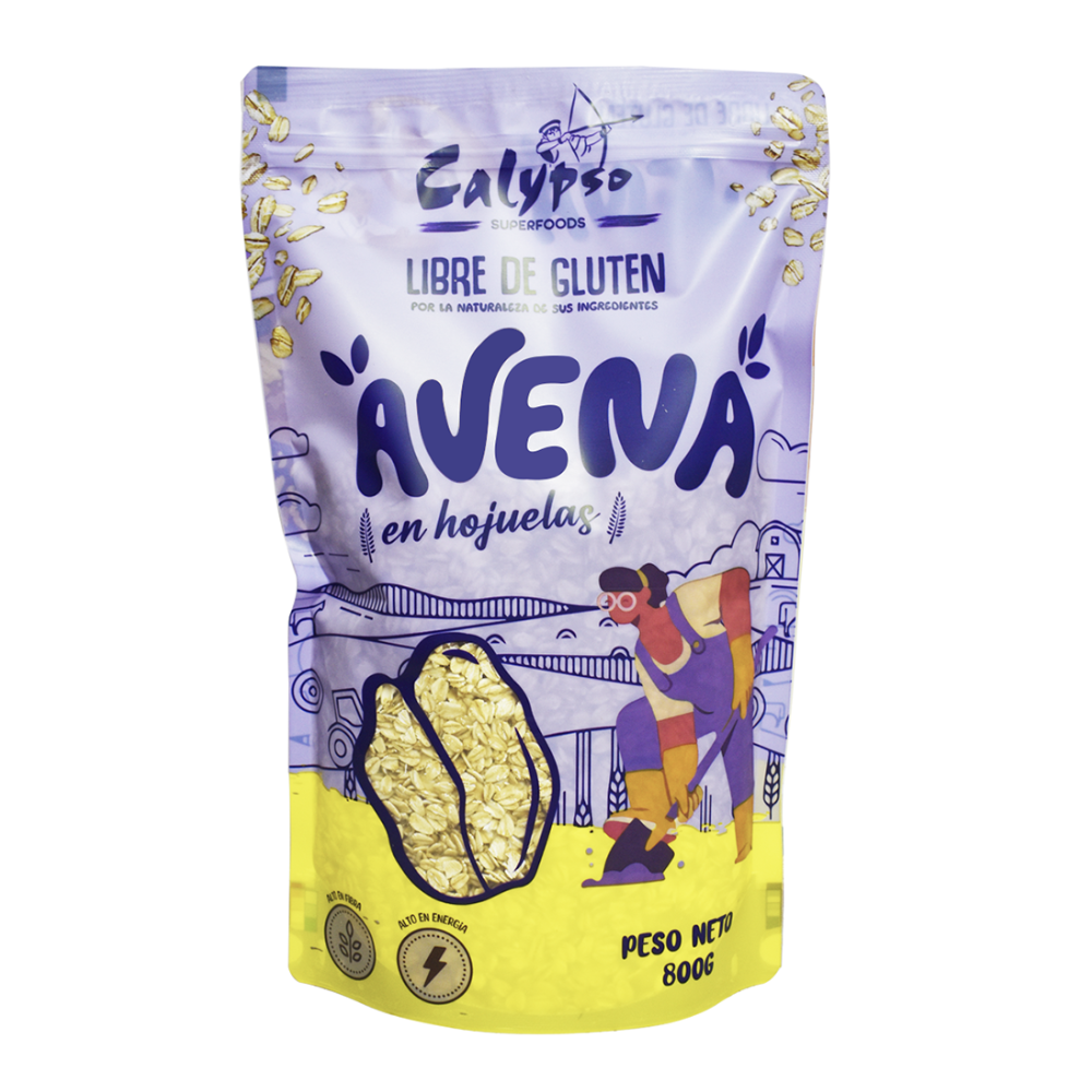 AVENA EN HOJUELAS 800 G CALYPSO