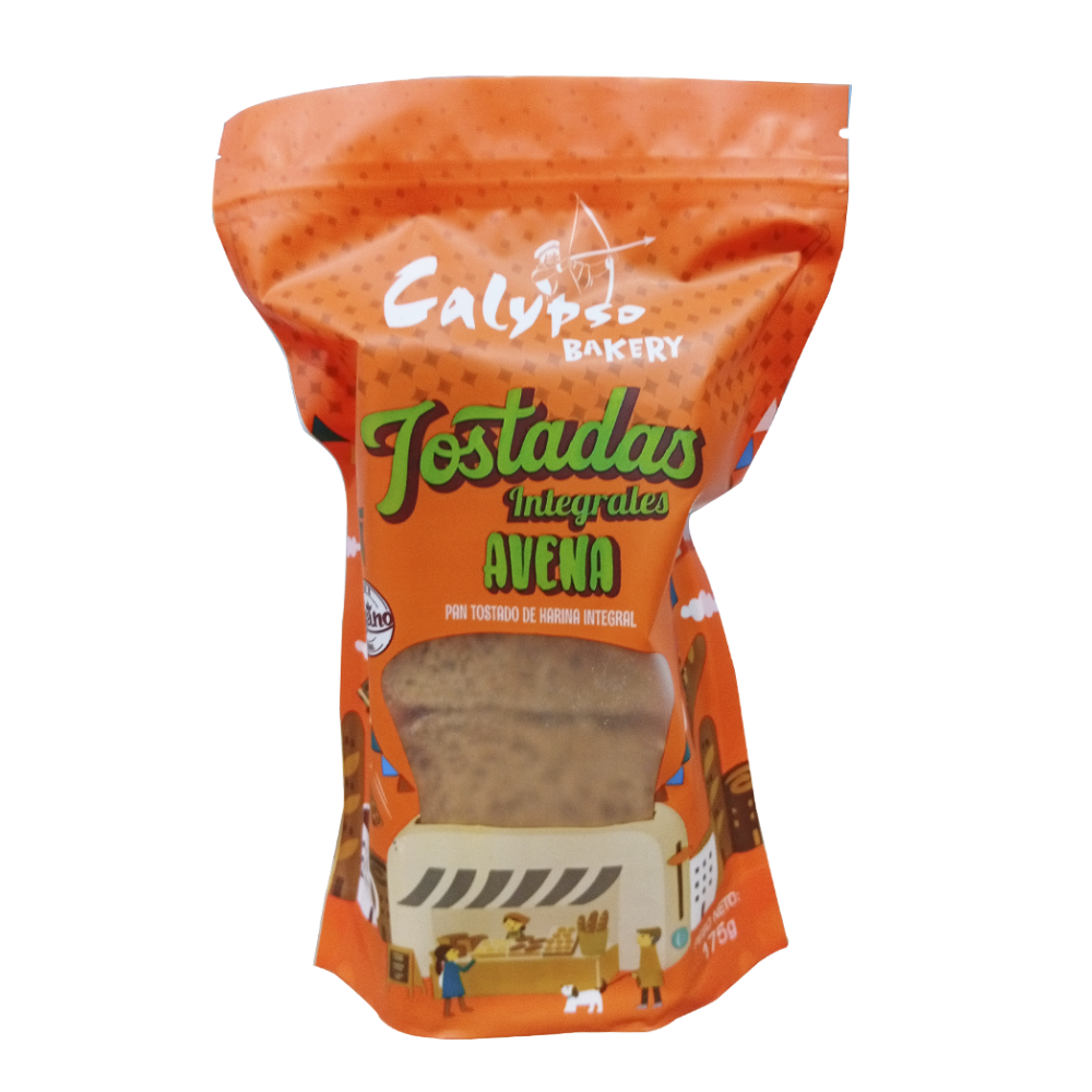 TOSTADAS INTEGRALES DE AVENA 175 GR CALYPSO